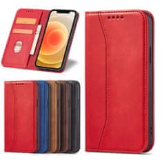 slomart magnet fancy case za iphone 12 pro card wallet case card holder red