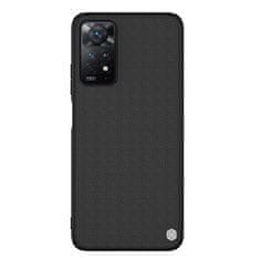 Nillkin textured case durable reinforced case z gel okvirjem in najlonom na zadnji strani xiaomi redmi note 11 pro / note 11 pro 5g / note 11e pro črn