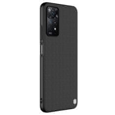 Nillkin textured case durable reinforced case z gel okvirjem in najlonom na zadnji strani xiaomi redmi note 11 pro / note 11 pro 5g / note 11e pro črn