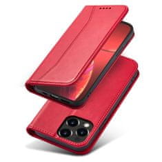 slomart magnet fancy case za iphone 13 pro card wallet case card holder red