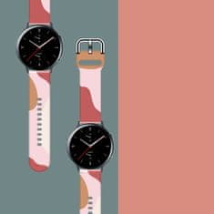 slomart pas moro za samsung galaxy watch 46 mm, silikonski pas, zapestnica za uro, vzorec 12