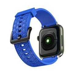 slomart pas za uro y trak za apple watch 7 / 6 / 5 / 4 / 3 / 2 / se (41 / 40 / 38mm) watch bracelet band blue