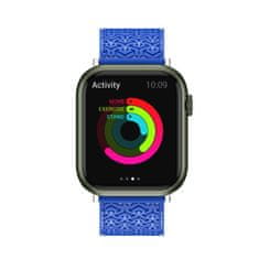 slomart pas za uro y trak za apple watch 7 / 6 / 5 / 4 / 3 / 2 / se (41 / 40 / 38mm) watch bracelet band blue