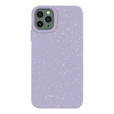 slomart Eco Case ohišje za iPhone 11 Pro Max silikonski ovitek za telefon vijolične barve