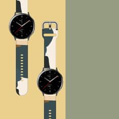 slomart pas moro za samsung galaxy watch 46 mm, silikonski pas, zapestnica za uro, vzorec 13