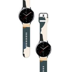 slomart pas moro za samsung galaxy watch 46 mm, silikonski pas, zapestnica za uro, vzorec 13