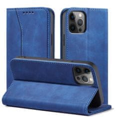 slomart magnet fancy case za iphone 12 pro max card wallet case card holder stand blue