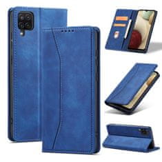 slomart magnet fancy case etui za samsung galaxy a12 5g pouch card wallet card stand blue