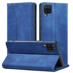 slomart magnet fancy case etui za samsung galaxy a12 5g pouch card wallet card stand blue