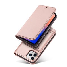 slomart ovitek z magnetno kartico za iphone 12 pro max pouch card wallet držalo za kartico roza