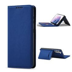 slomart magnet card case case za samsung galaxy s22 + (s22 plus) torbica wallet card holder modra