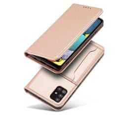 slomart ovitek z magnetno kartico za xiaomi redmi note 11 pro pouch wallet card holder roza