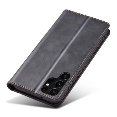 slomart magnet fancy case etui za samsung galaxy s22 ultra cover card wallet card stand black