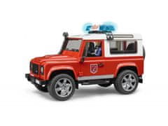 Bruder Land Rover gasilski avto s figurico