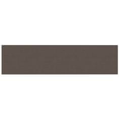 Vidaxl Stenski paneli 12 kosov taupe 60x15 cm blago 1,08 m²