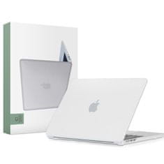 Tech-protect Smartshell ovitek za Macbook Air 13 2022, matný prozoren