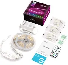 Govee WiFi RGB Smart LED pašček, 15 m + upravljalnik