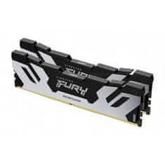 Kingston FURY Renegade Silver pomnilnik (RAM), DDR5, 32 GB (2x16GB kit), 6000 MHz, CL32 (KF560C32RSK2-32)