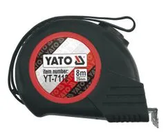 YATO YATO 8 m navit merilni trak z MAGNESE, gumiran podstavek 7112