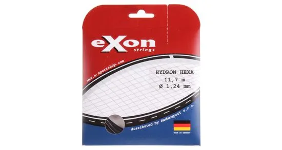Exon Hydron Hexa teniška pletenica 11,7 m črna, 1,24