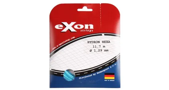 Exon Hydron Hexa teniška pletenica 11,7 m modra, 1,29