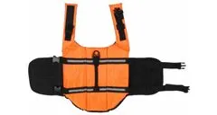 Merco Multipack 2 kosov Dog Swimmer plavalni jopič za pse oranžne barve, XS