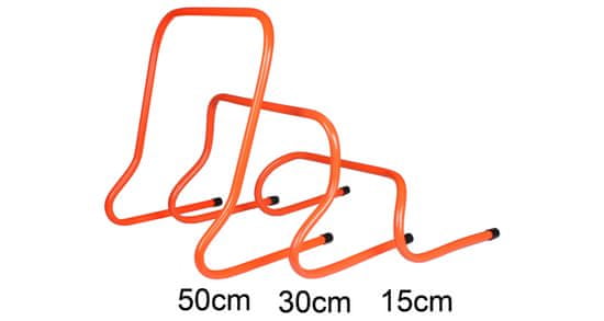 Merco Klasična plastična ovira oranžna, 30 cm