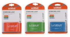 LiveUp Multipack 4pcs Aerobna guma za fitnes guma 50 x 5 cm modra, H