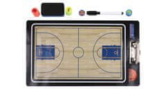 Merco Magnetna tabla za trenerje košarke, s sponko