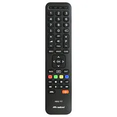 Meliconi Univerzalni daljinski upravljalnik 4 v 1 za TV, dekoder (SAT ali TE, Univerzalni daljinski upravljalnik 4 v 1 za TV, dekoder (SAT ali TER), Bluray, Media box. Polna tipkovnica