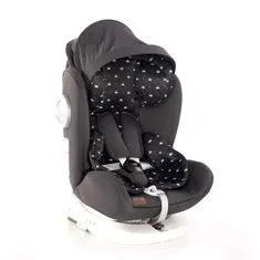 Lorelli Avtosedež LUSSO SPS ISOFIX 0-36 KG BLACK CROWNS