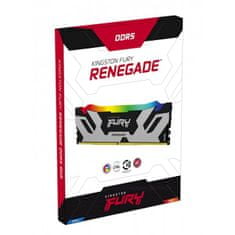 Kingston FURY Renegade RGB pomnilnik (RAM), DDR5, 32 GB (2x 16 kit), 6000 MHz, CL32 (KF560C32RSAK2-32)