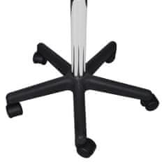 Vidaxl Pisarniški stolčki 2 kosa umetno usnje 35,5x98 cm beli