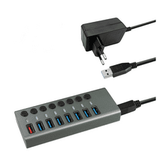 MaxTrack USB 3.0 HUB CH 11 8-port