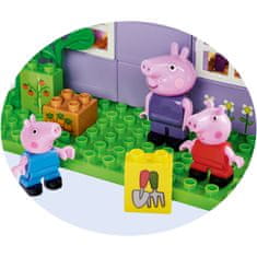 BIG BIG Peppa Pig bloki Hiša starih staršev 86 el. 3 figure