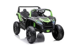 Lean-toys Otroški buggy na akumulator A032 STRONG, zelen