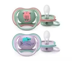 Philips Philips AVENT Duda Ultra air 6-18m punčka 2 kom