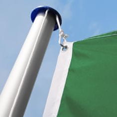 tectake Aluminijasti drog za zastavo Italija