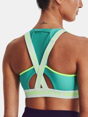 Under Armour Nedrček UA Crossback Mid Bra Pkt-GRN XS