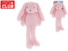 Mini klubski zajček plišasti roza 30 cm dolge noge