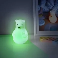Pabobo Nočna lučka s prepoznavanjem barv Lumicolor Bear