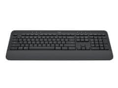 Logitech K650 Signature tipkovnica, brezžična, USB, SLO g, grafitna (920-010945)