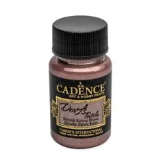 Cadence Dora kovinska akrilna barva - stara roza / 50 ml