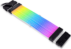 Strimer Plus V2 kabel za osnovno ploščo, 24-Pin RGB, 20 cm, črn