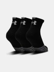 Under Armour Nogavice UA Heatgear Quarter 3pk-BLK M