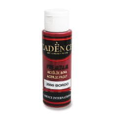 Cadence Akrilne barve Premium 70 ml, bordo