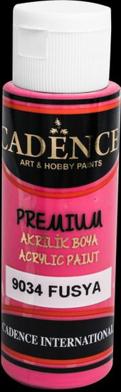 Cadence Akrilna barva Premium - fuksija / 70 ml