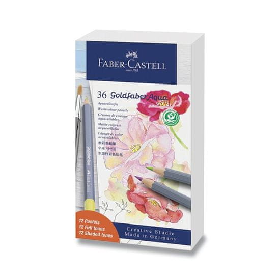 Faber-Castell Akvarelne barvice Goldfaber Aqua Pastel 36 barv