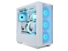 Lian Li Lancool III Mesh RGB Midi-Tower računalniško ohišje, ATX, kaljeno steklo, belo