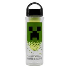 Stor Plastenka za pijačo s cedilom MINECRAFT 750ml, 03454